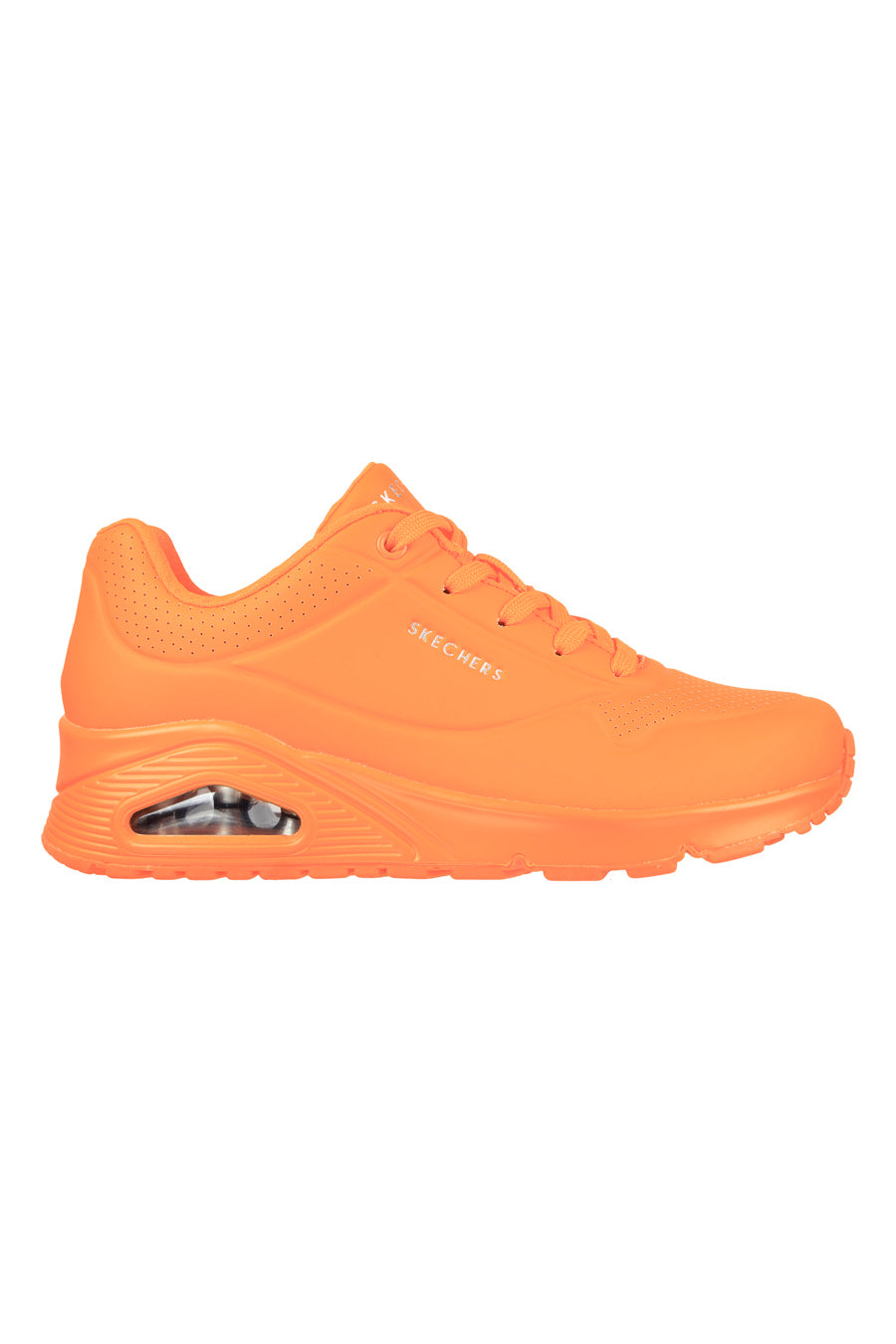 Sneakers Arancione da Donna Skechers Uno-Night Shades