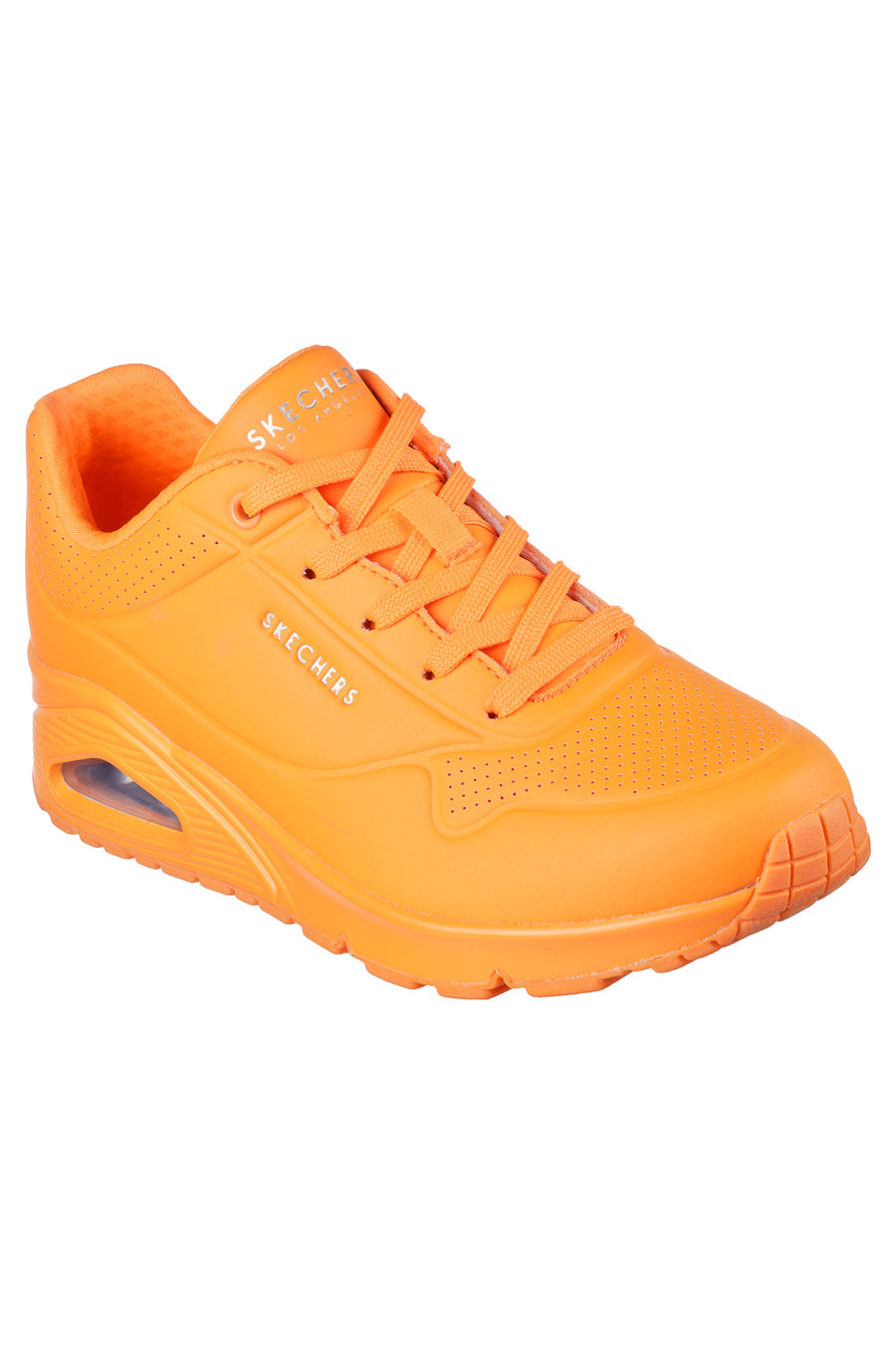 Sneakers Arancione da Donna Skechers Uno-Night Shades