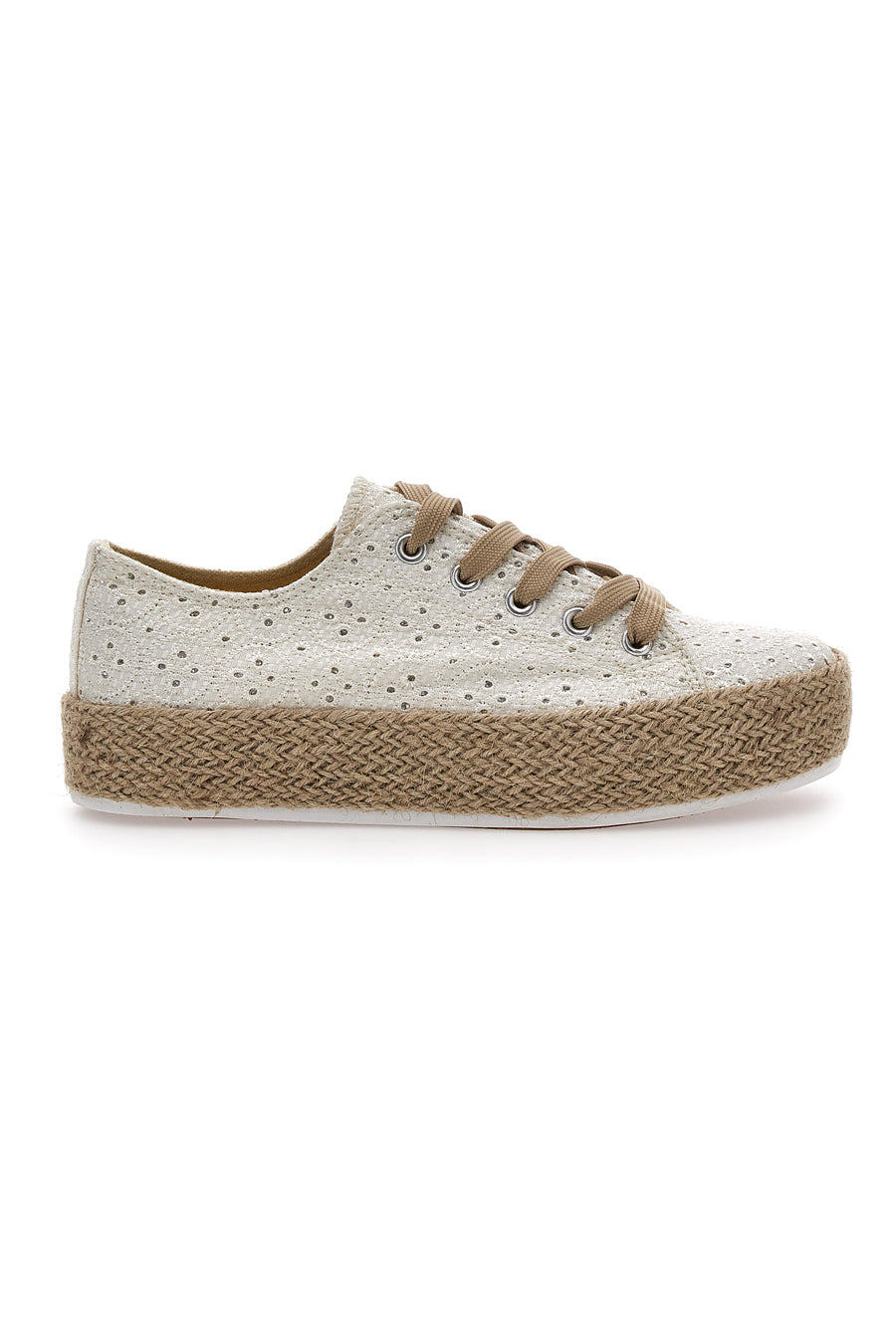 Espadrillas Beige in Tela Energy 126