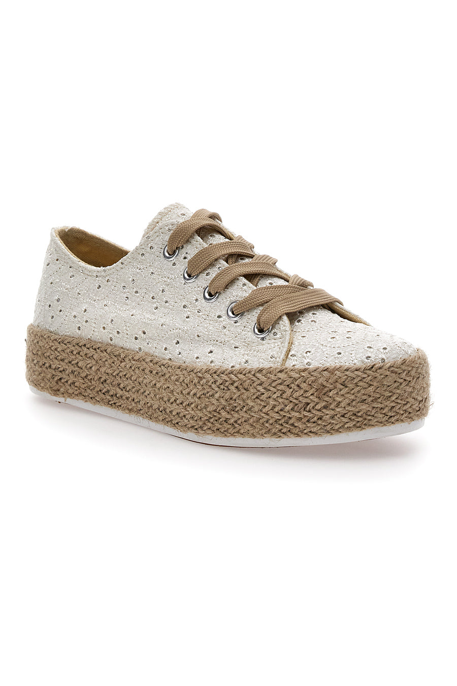 Espadrillas Beige in Tela Energy 126