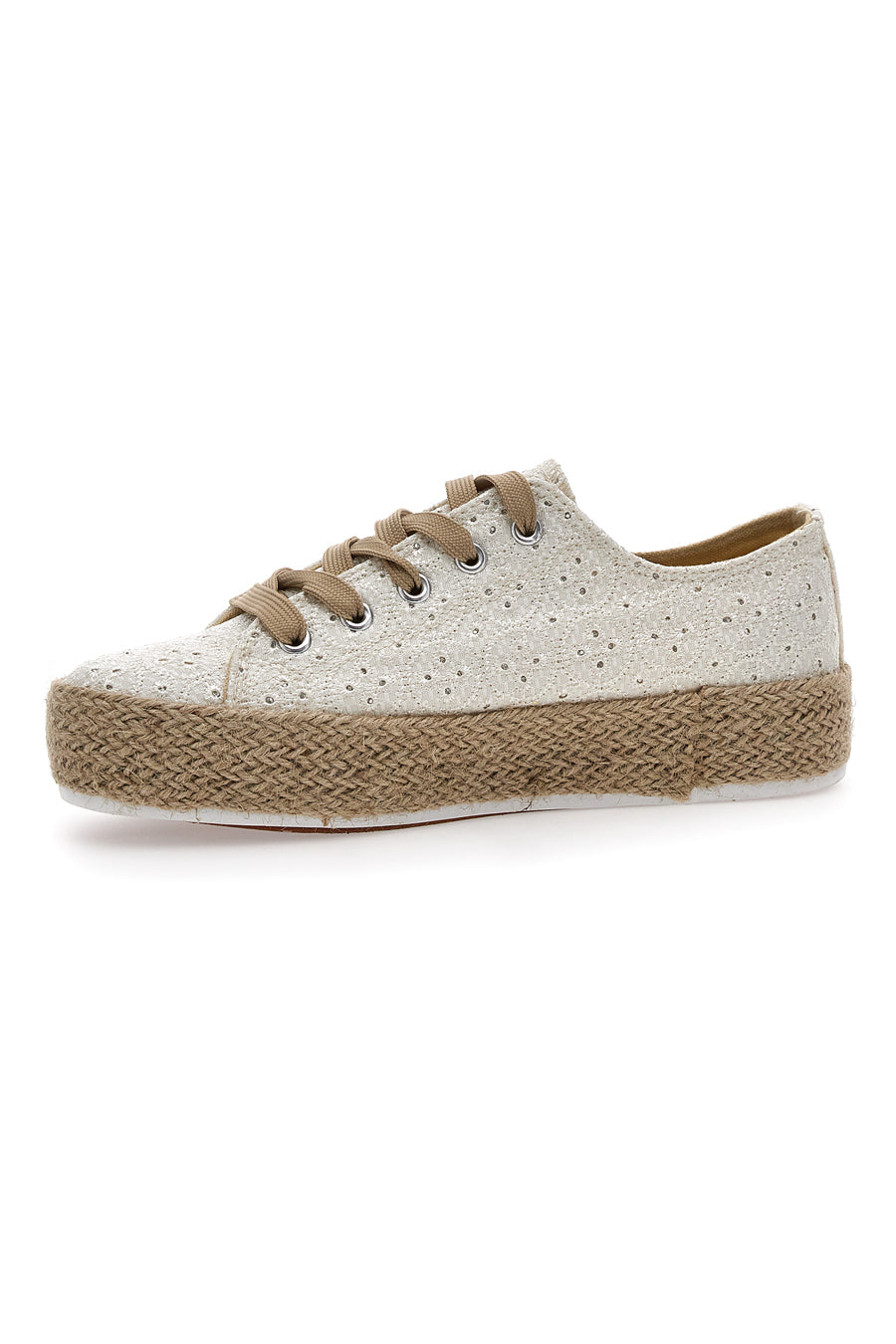 Espadrillas Beige in Tela Energy 126