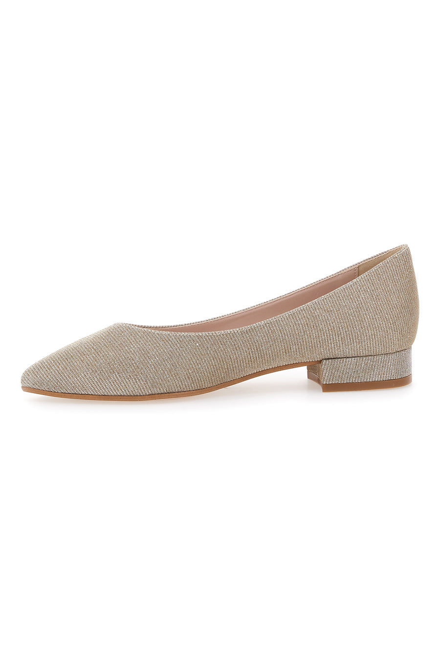 Ballerine Oro a Punta Pittarello Glam 3890