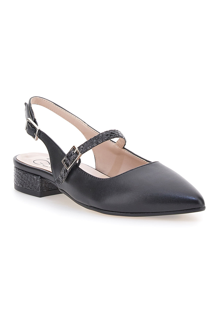 Ballerine Slingback Nere Pittarello Glam 3888