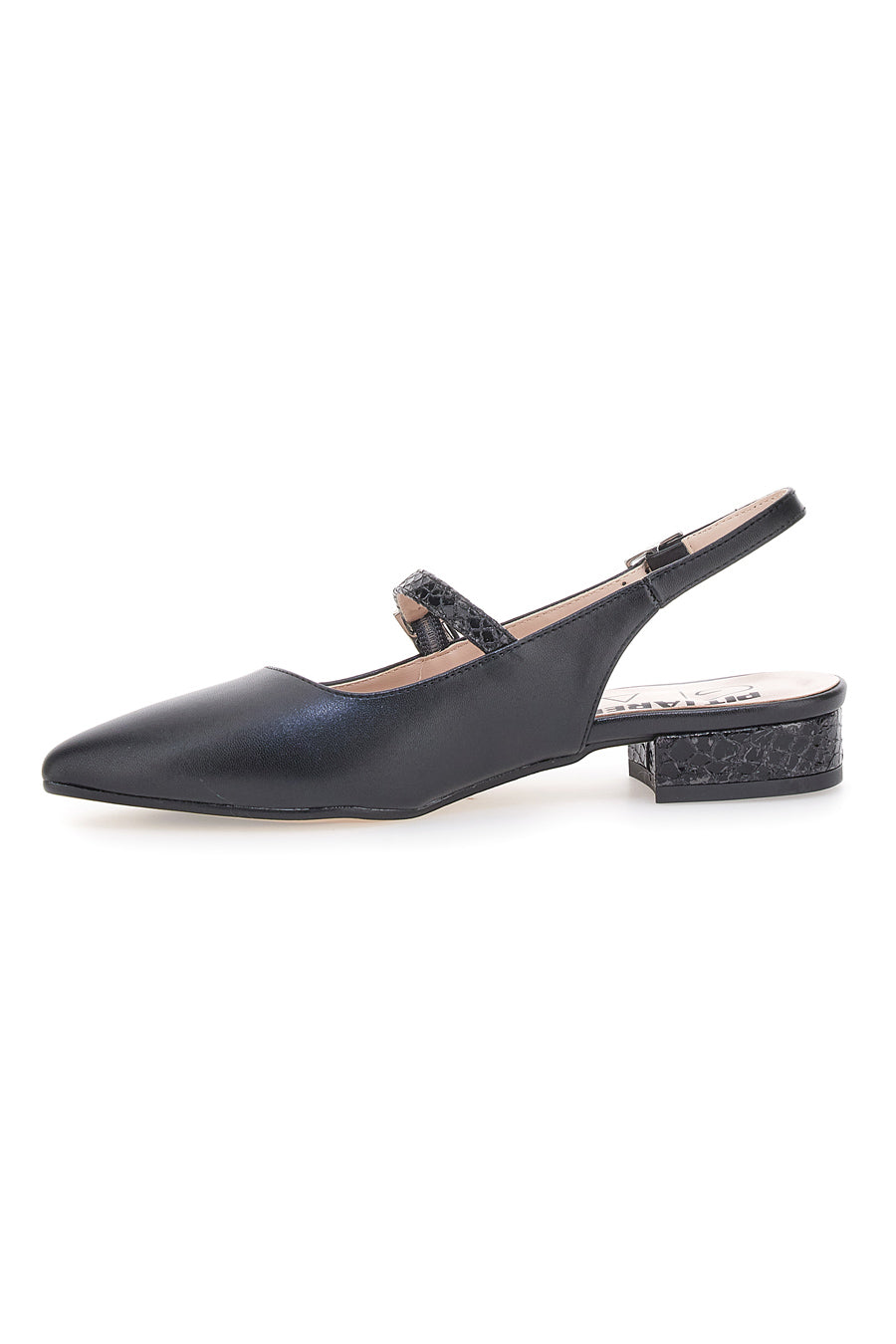 Ballerine Slingback Nere Pittarello Glam 3888