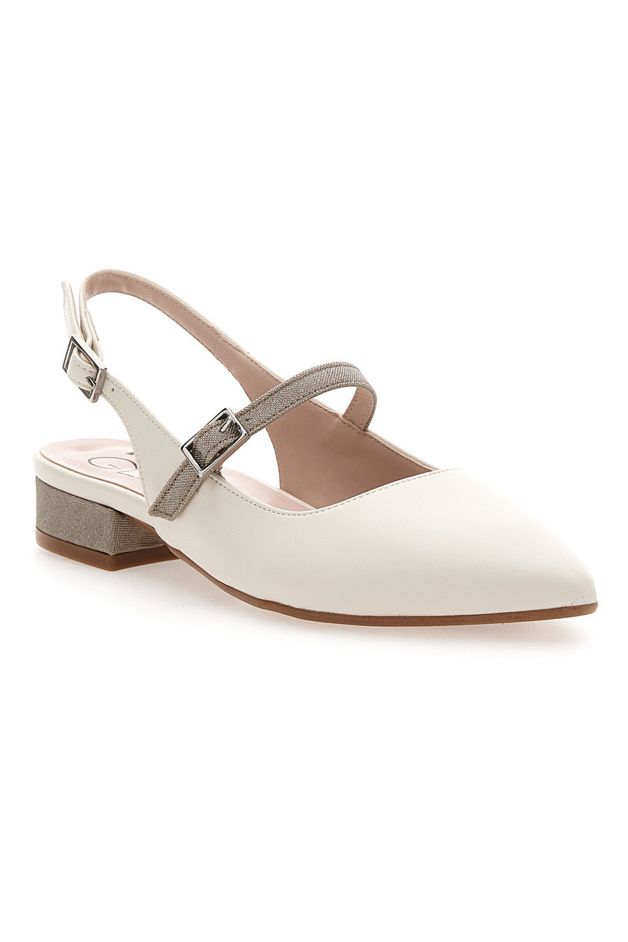 Ballerine Panna Slingback Pittarello Glam 3888