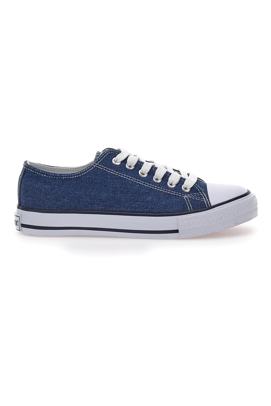 Sneakers Denim in Tela con Lacci W Max 4814