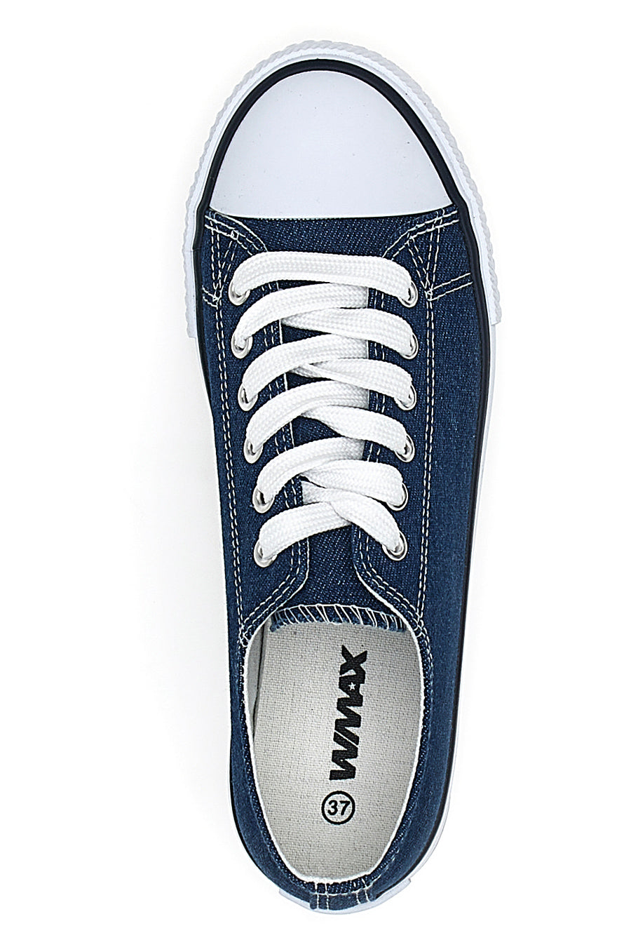 Sneakers Denim in Tela con Lacci W Max 4814