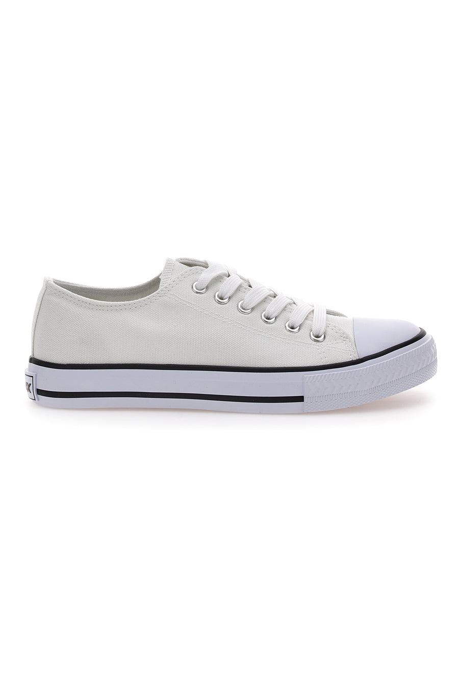 Sneakers Bianche in Tela Casual W Max 4814