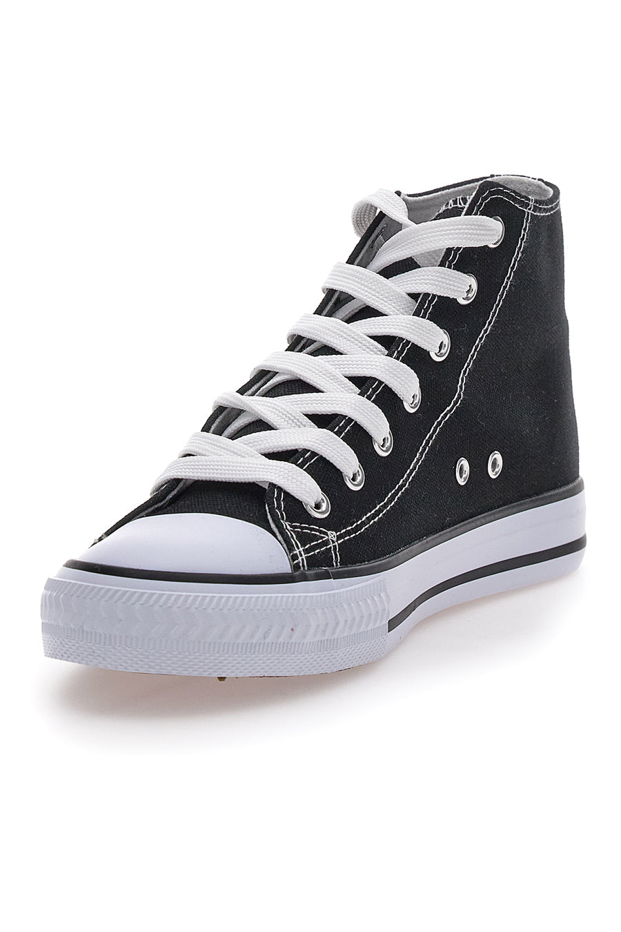 Sneakers Mid Cut Nere con Lacci W Max 5014