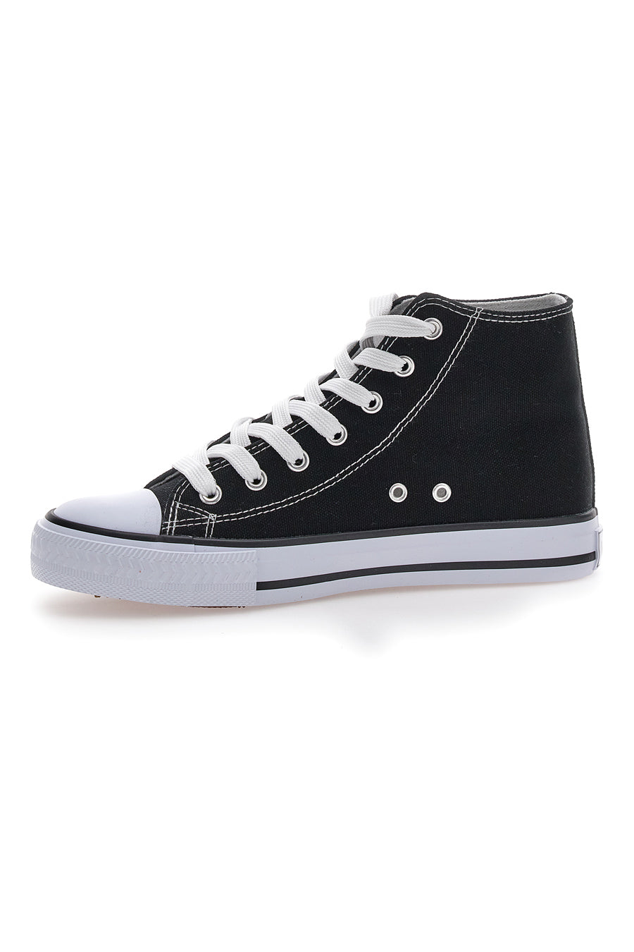 Sneakers Mid Cut Nere con Lacci W Max 5014