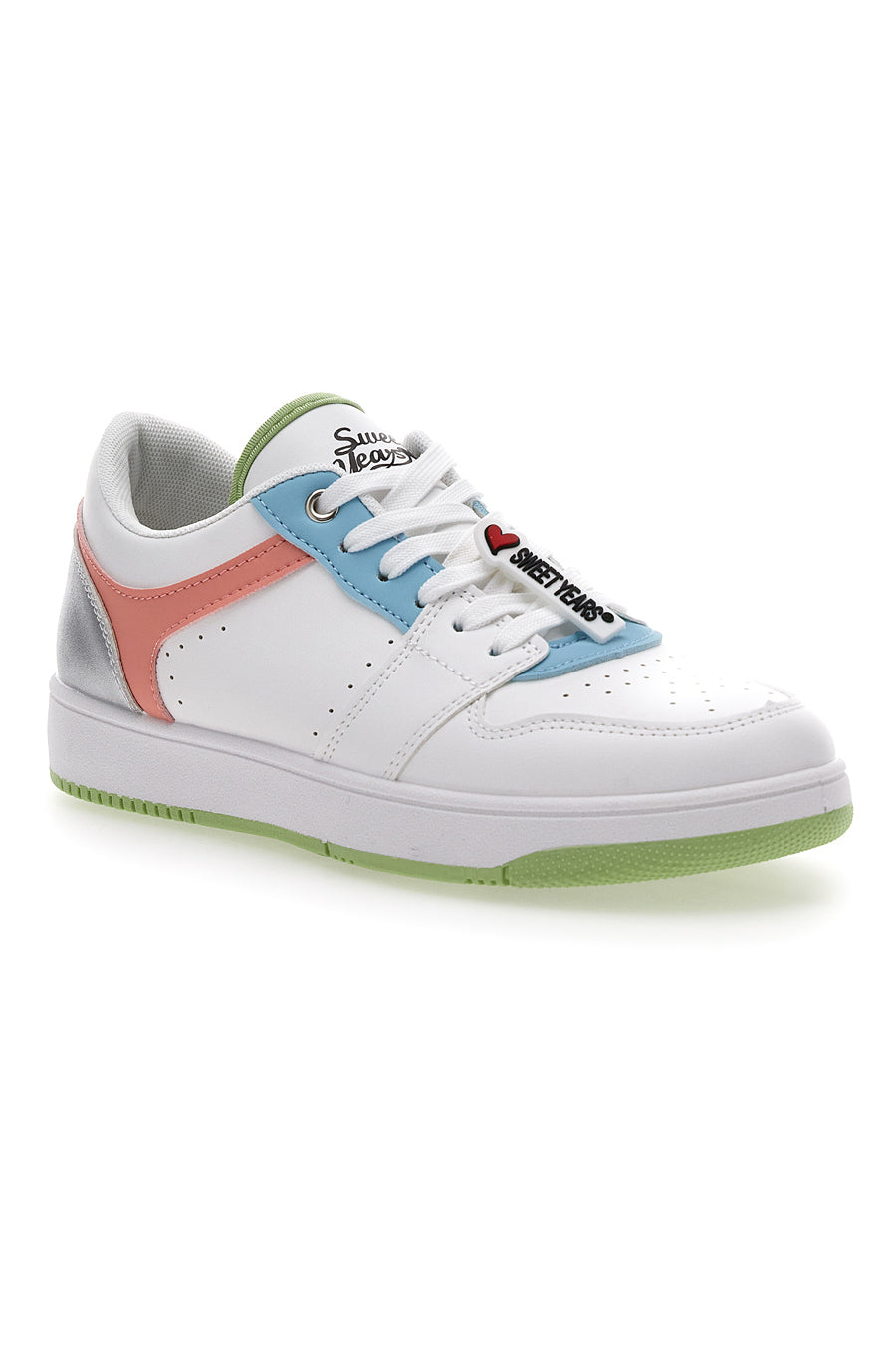 Sneakers Bianche con Lacci Sweet Years 8580