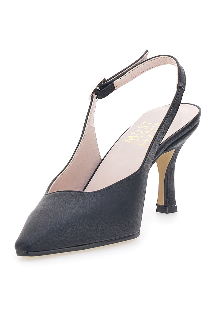 Pittarello Must-Have schwarze spitze Pumps 4172