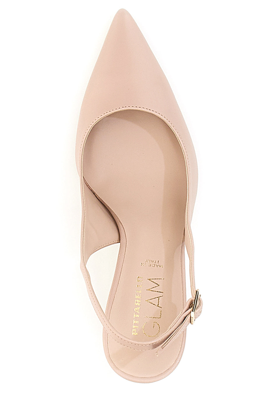 Décolleté Nude Slingback Pittarello Glam 3359