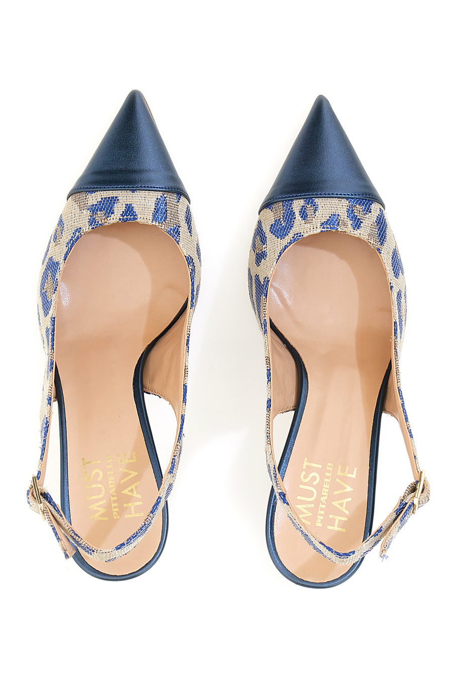 Décolleté Navy Slingback Pittarello Must Have 383810