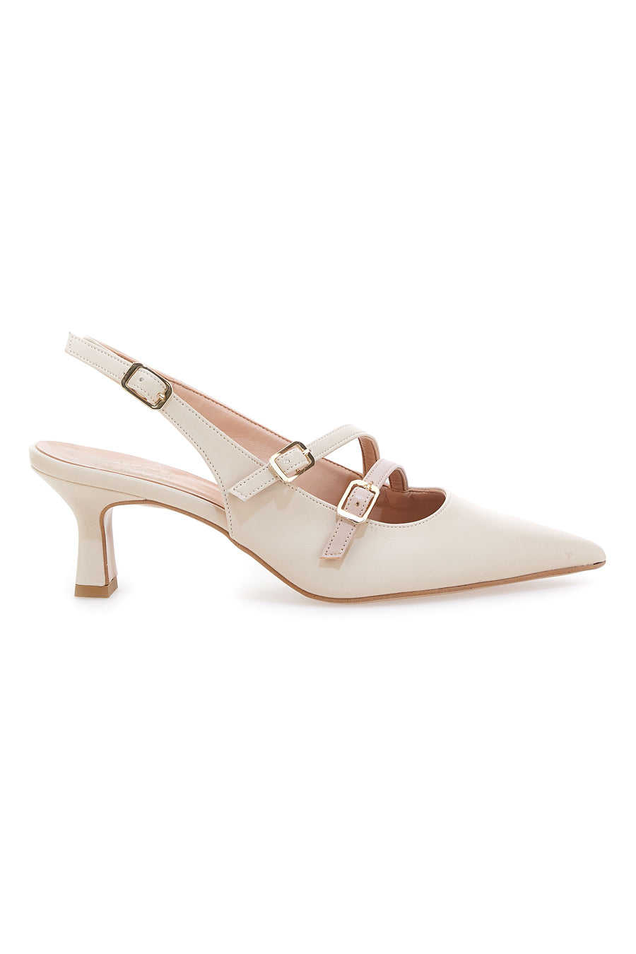 Décolleté Beige Slingback Pittarello Must Have 177554