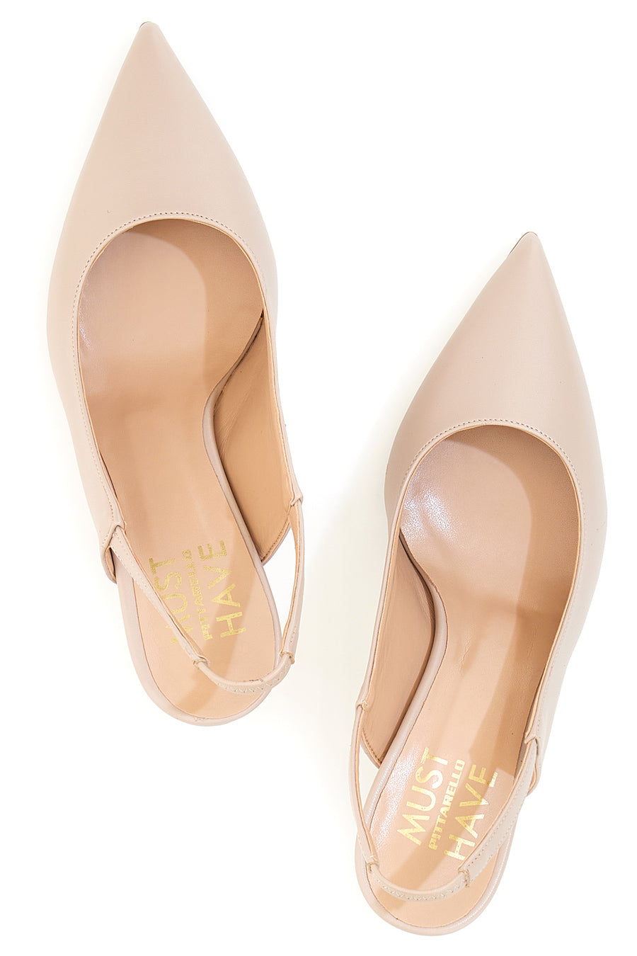 Décolleté Nude Slingback Pittarello Must Have 383801