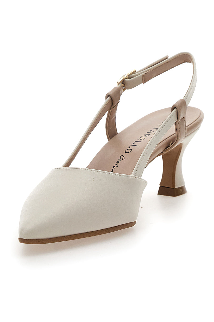 Décolleté Slingback Panna Pittarello Couture 506P