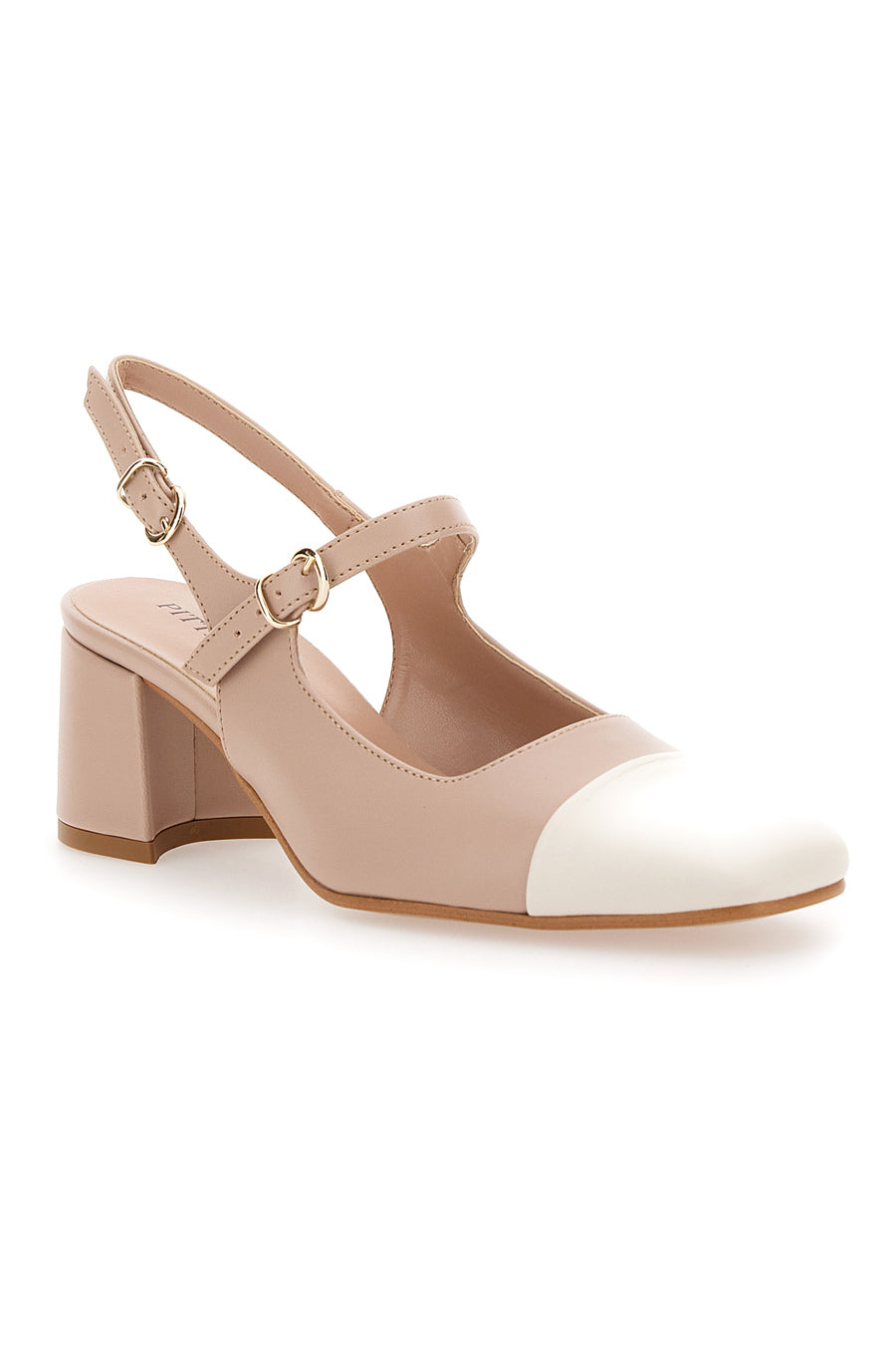 Décolleté Mary Jane Beige Pittarello Couture 508C