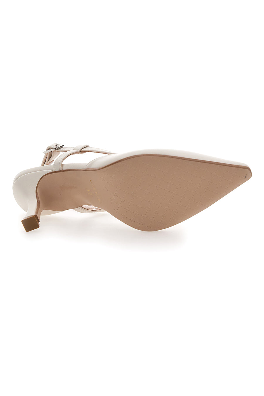 Pittarello Must-Have Cremefarbene Slingback-Pumps 4180