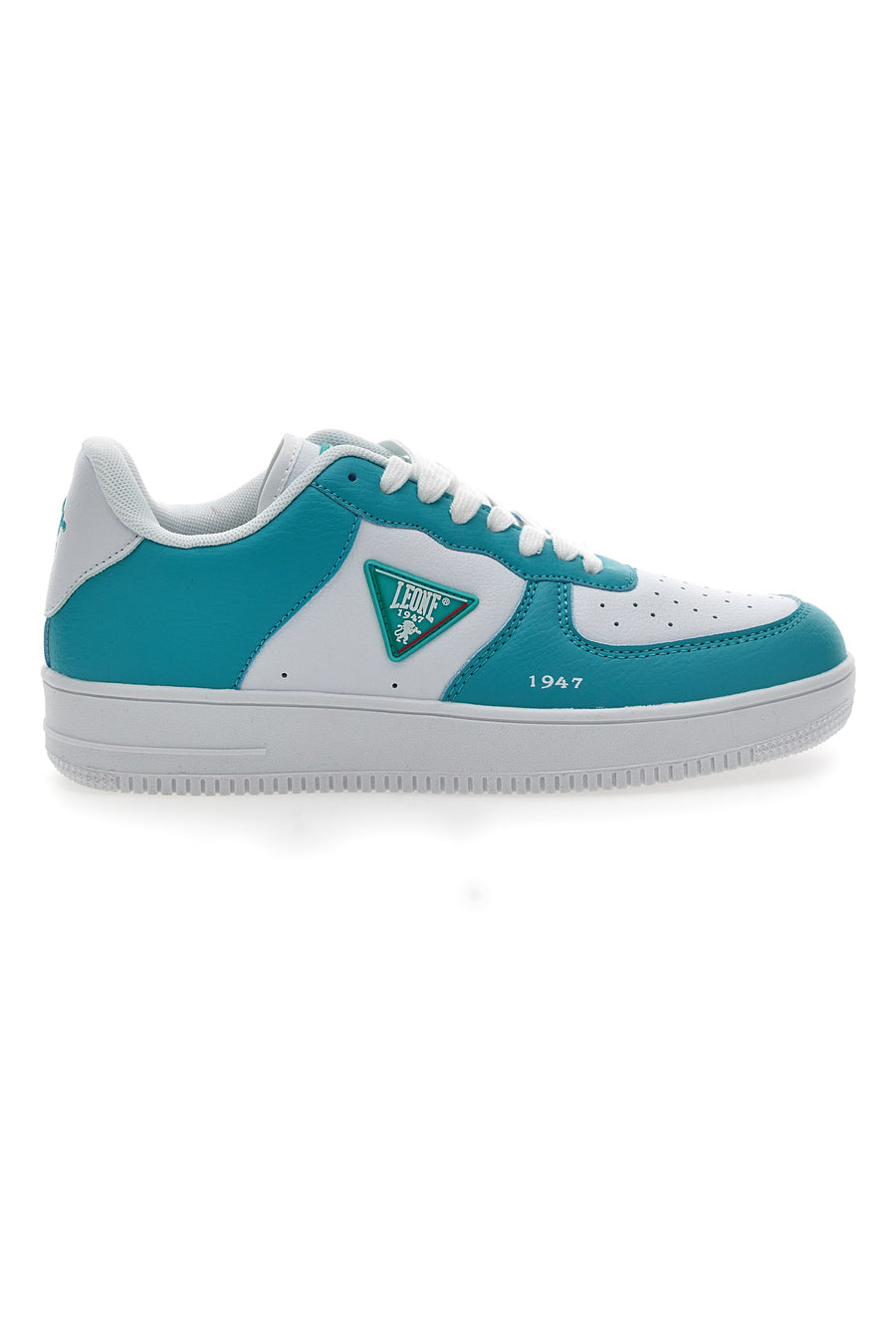 Sneakers Bianche e Azzurre Leone 33