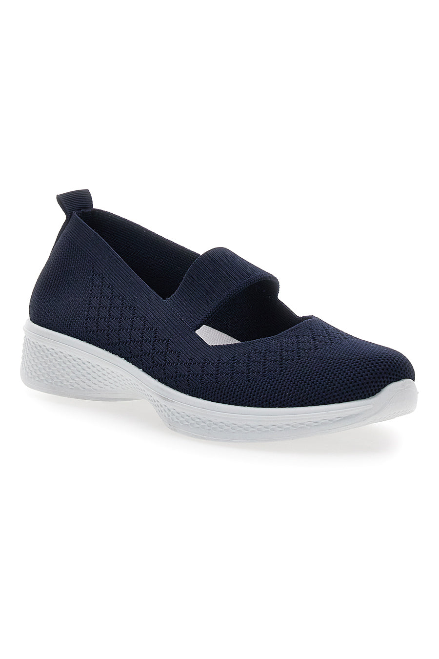 Ballerine Sportive Navy In Tessuto da Donna Prima Riga 430