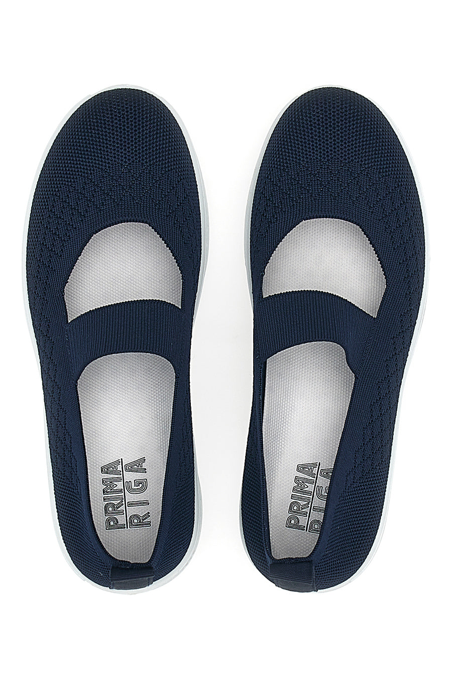 Ballerine Sportive Navy In Tessuto da Donna Prima Riga 430