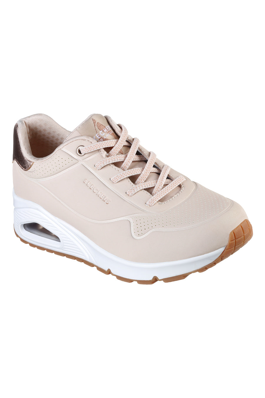 Sneakers Natural Skechers Uno Shimmer Away