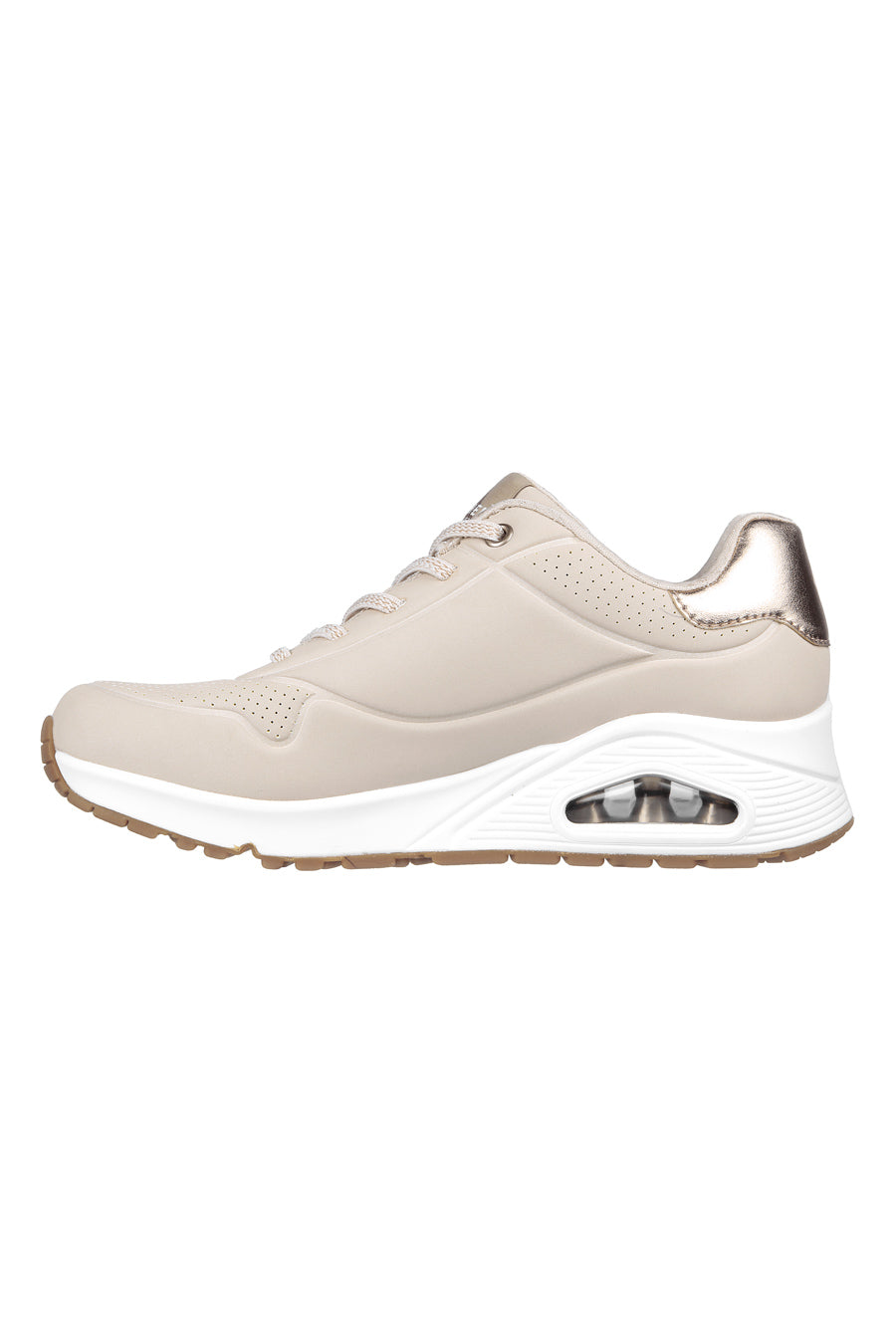 Sneakers Natural Skechers Uno Shimmer Away