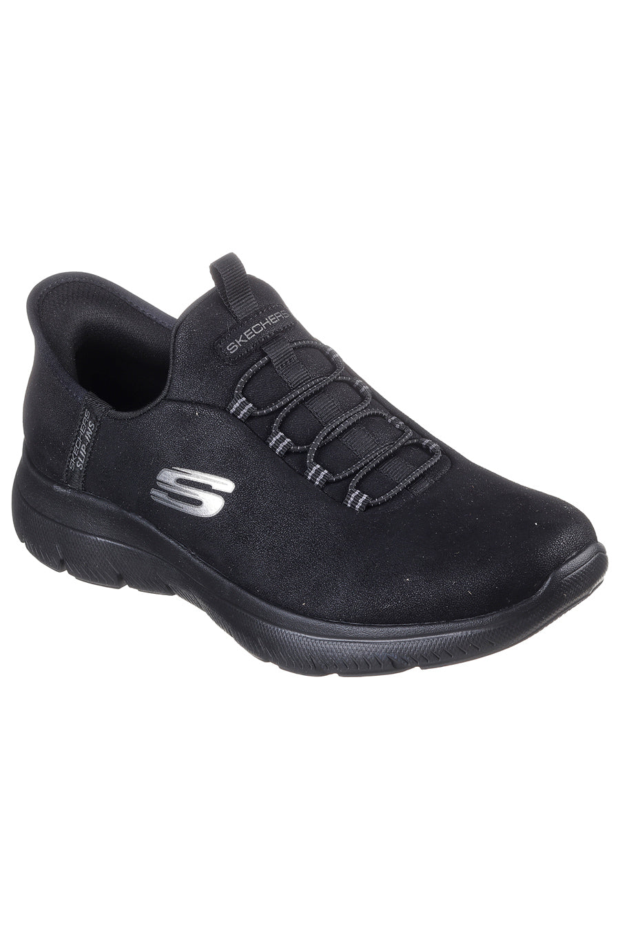 SNEAKERS TOTAL BLACK VEGANE SKECHERS SUMMITS UNKNOWN TRAIL