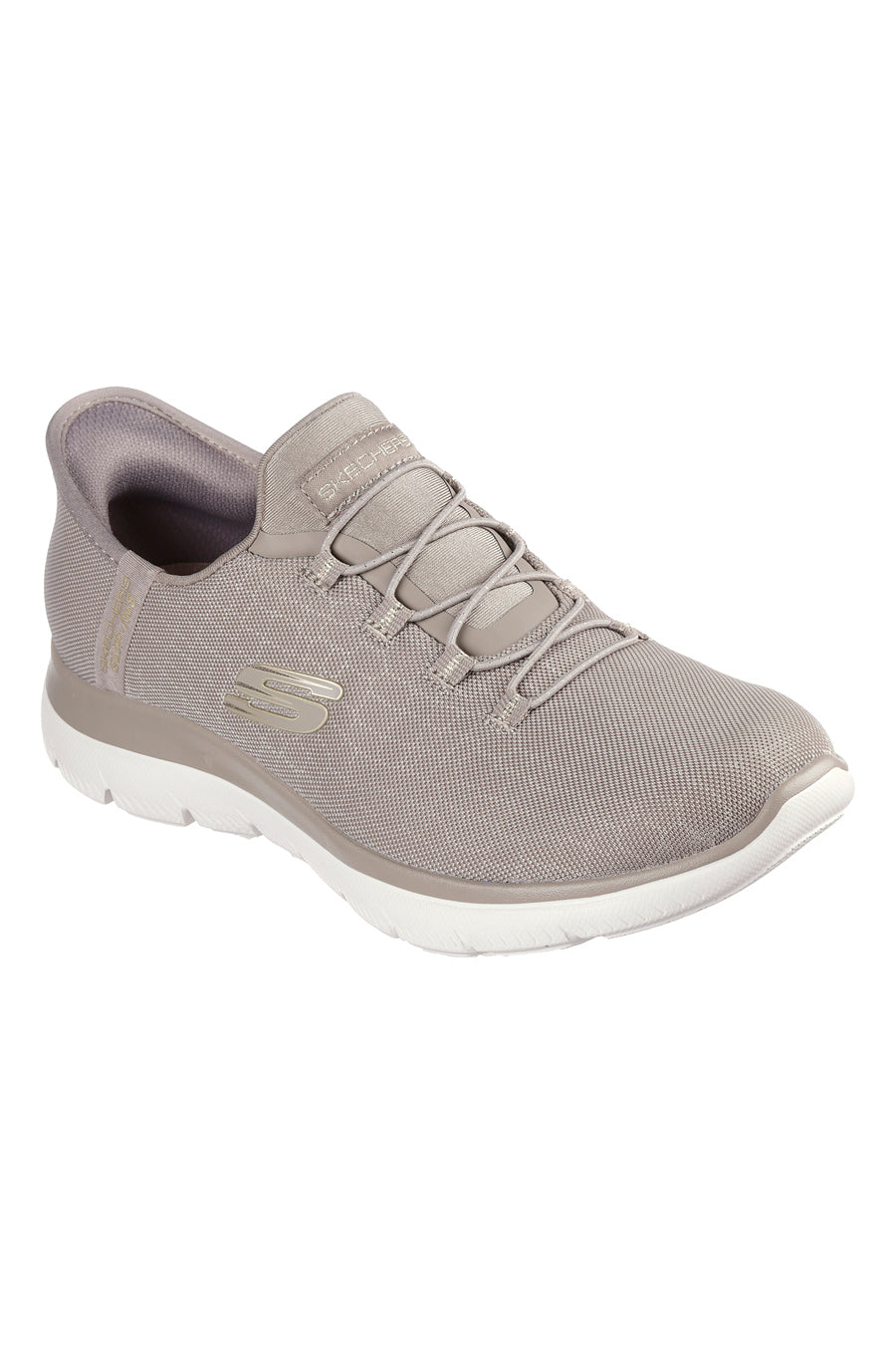 Beige Sneakers mit Slip-Ins Skechers Summits Classy Night