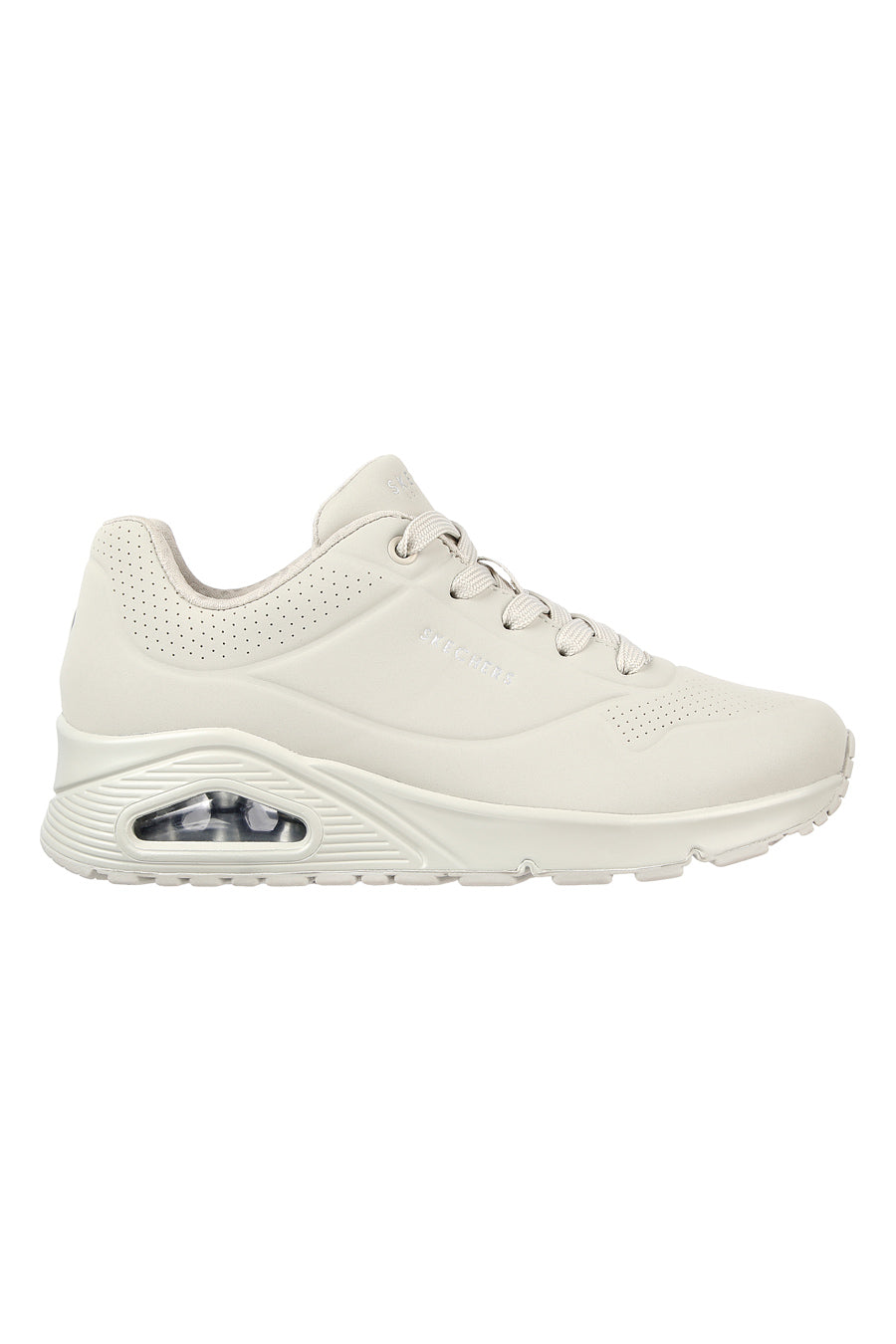 Sneakers Bianco Panna Air-Cooled Skechers Uno-Stand on Air