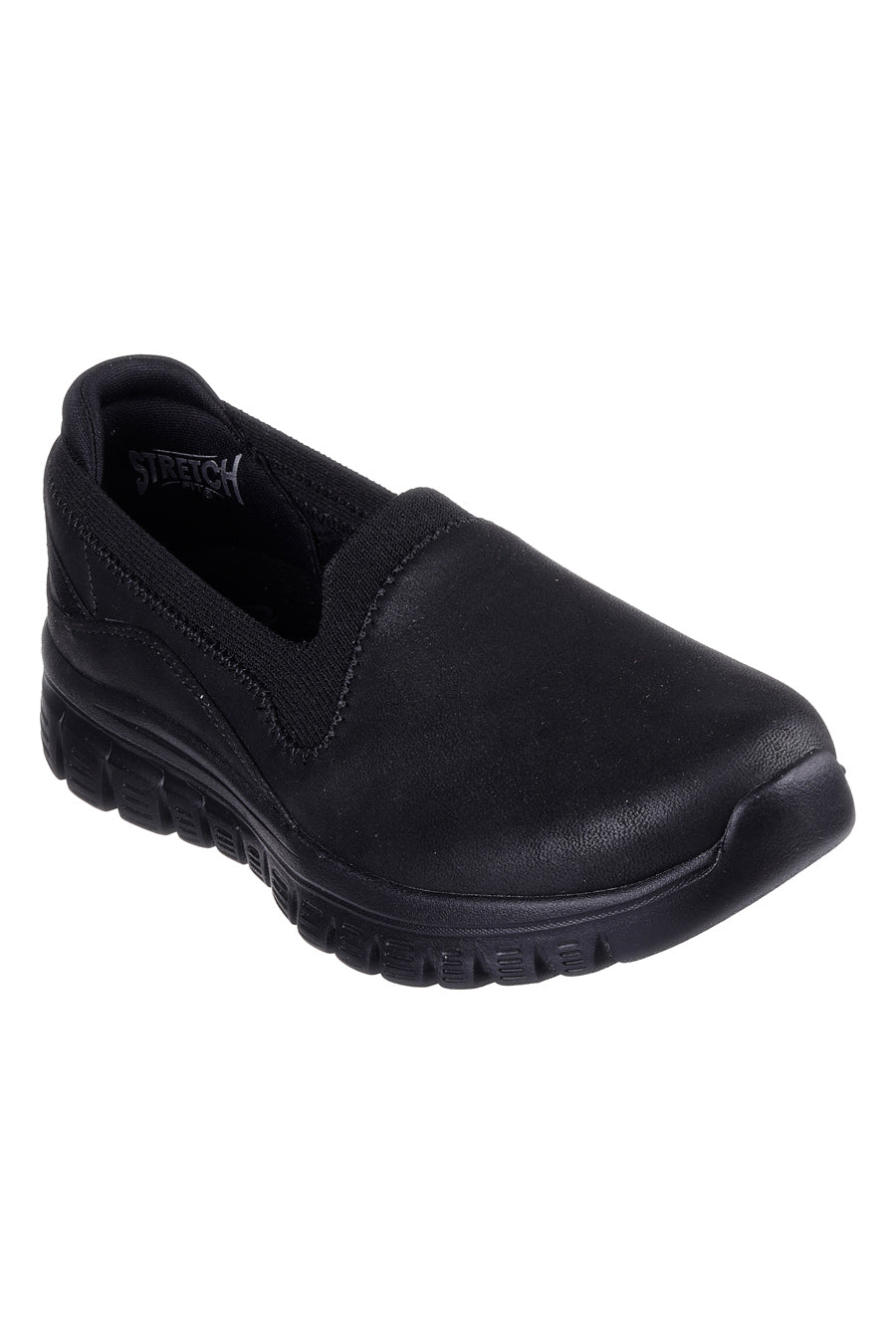 Schwarze Vegan Slip-On Sneakers SKECHERS GRACEFUL LEANING IN