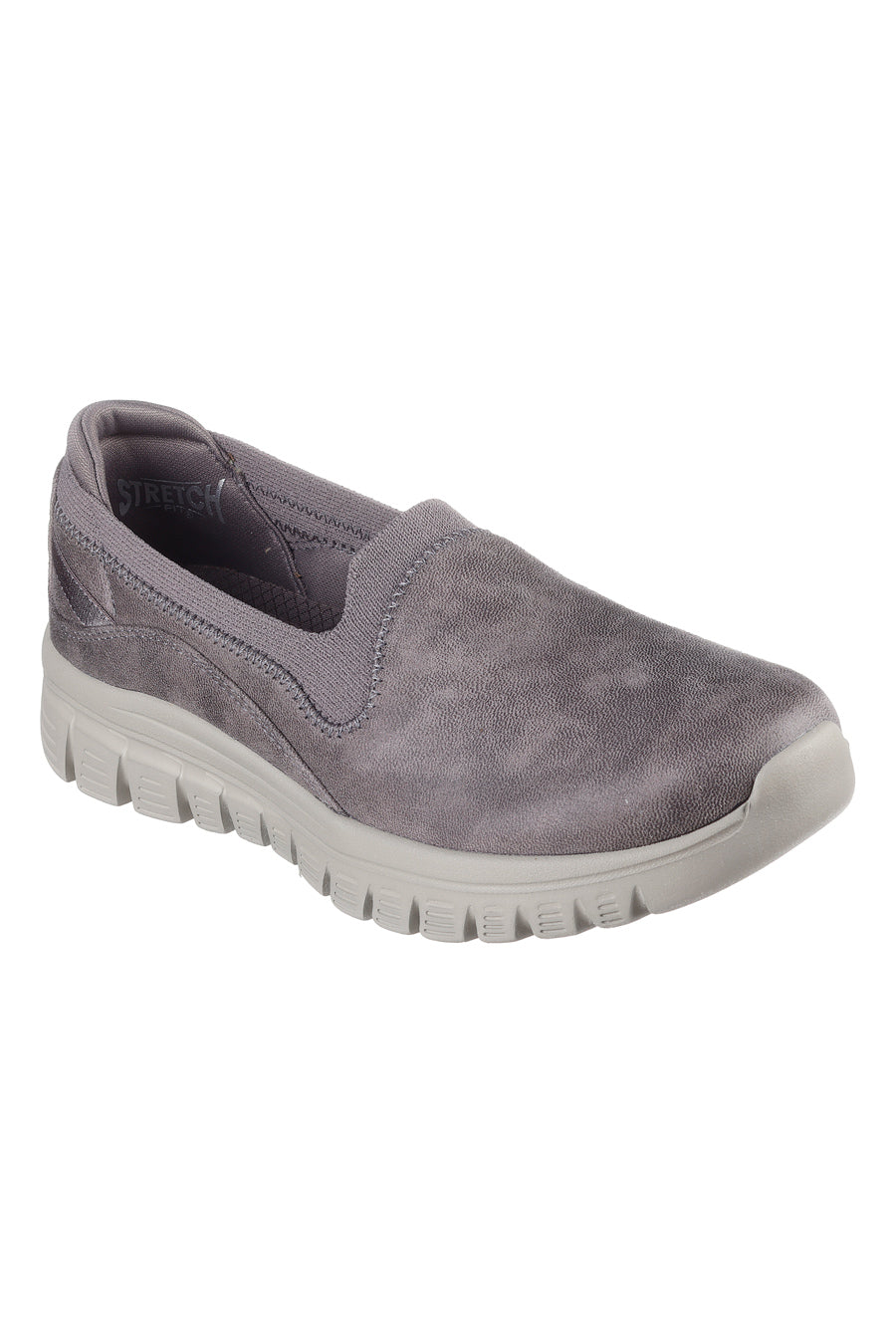 Taupe Vegan Slip-On Sneakers SKECHERS GRACEFUL LEANING IN