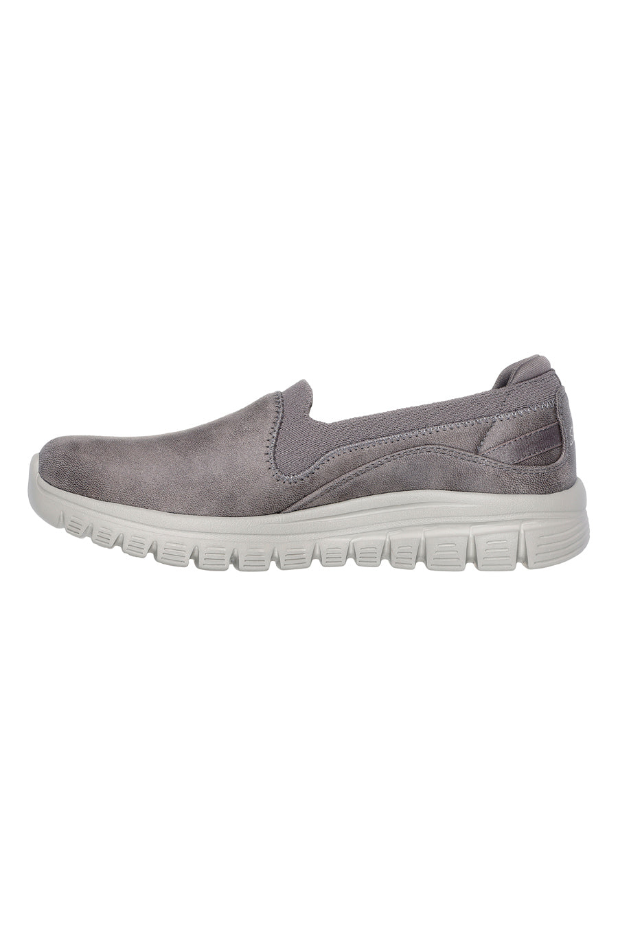 Taupe Vegan Slip-On Sneakers SKECHERS GRACEFUL LEANING IN