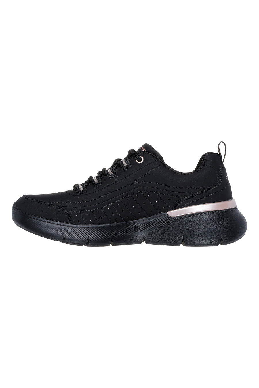 Schwarze Skechers Skech-Air Dynamight 2.0 Modern Glimpse Sneakers