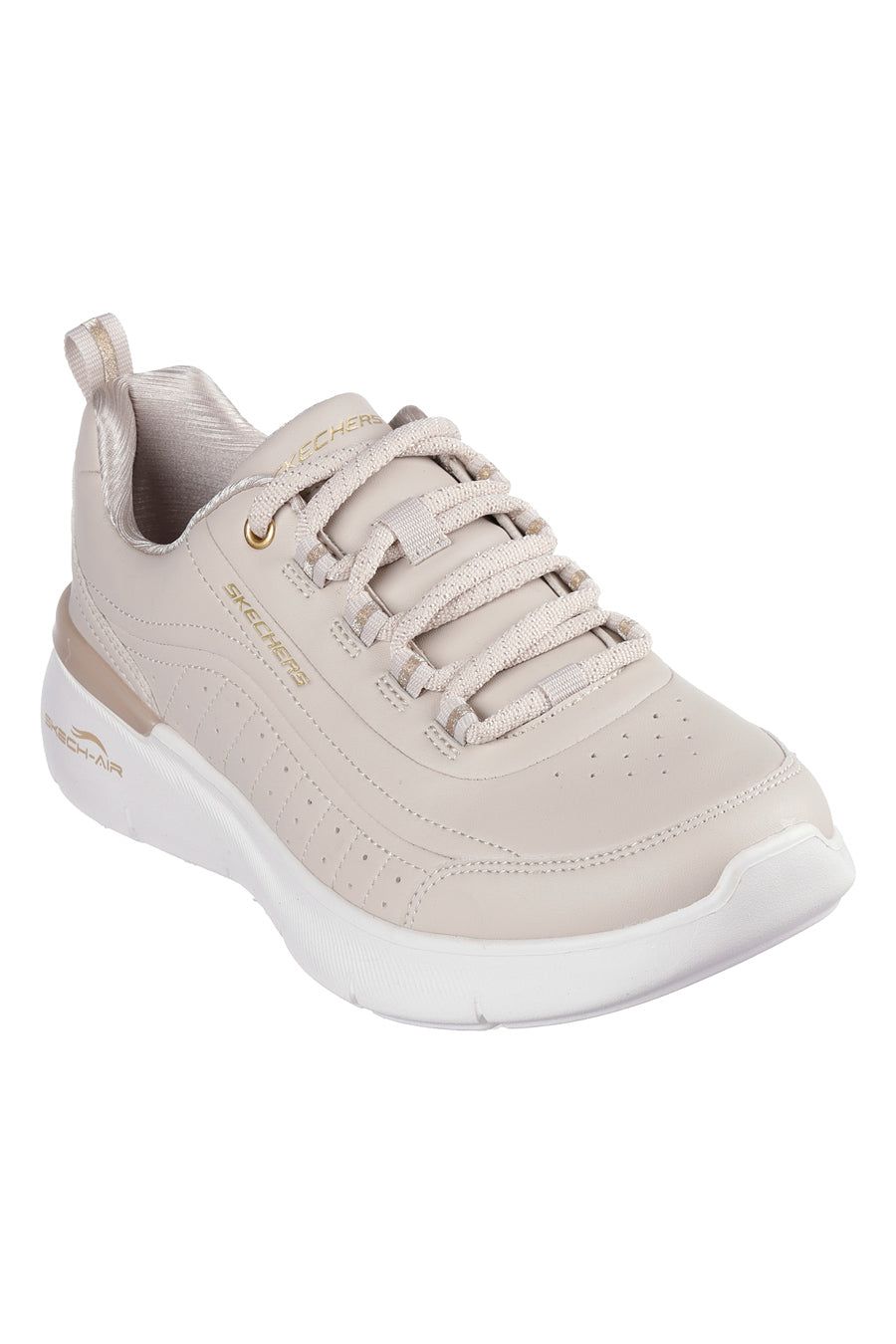 Beige Skechers Skech-Air Dynamight 2.0 Modern Glimpse Sneakers