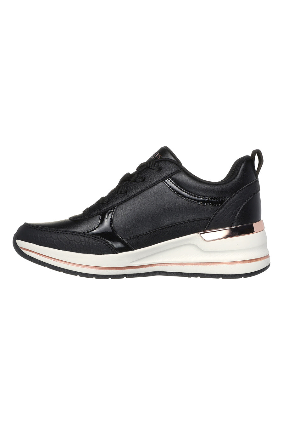 Sneakers nere con zeppa SKECHERS BILLION 2 FINE SHINE