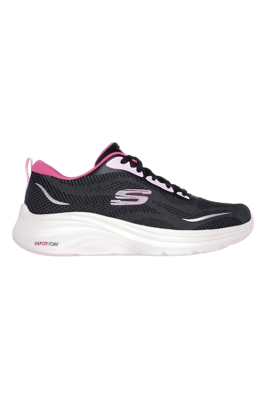 Sneakers Nere e Rosa Vegan Skechers Vapor Foam - Smooth Ride