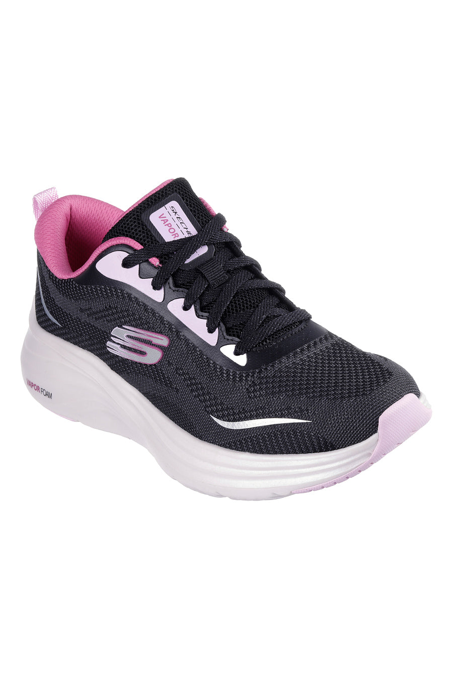 Sneakers Nere e Rosa Vegan Skechers Vapor Foam - Smooth Ride