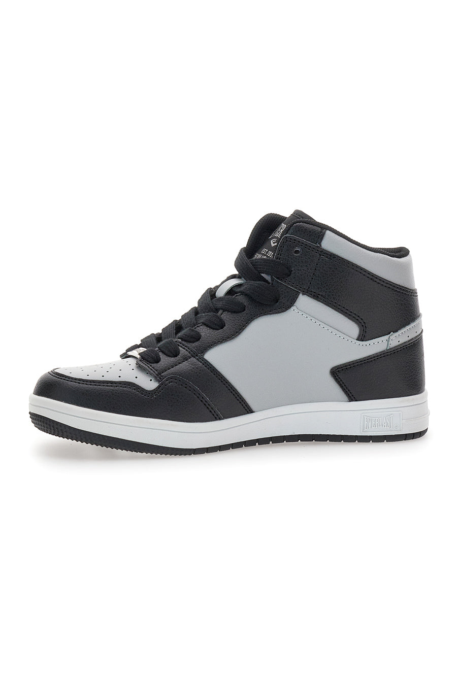 Sneakers Argento e Nere Mid-Cut Everlast 716