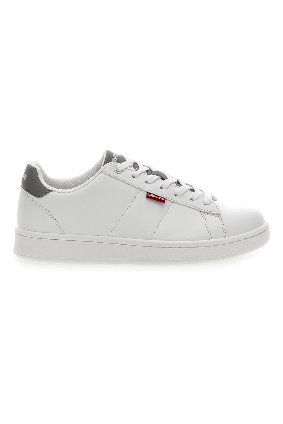 Sneakers Bianche con Dettagli Argento Levi's VAVE0201S