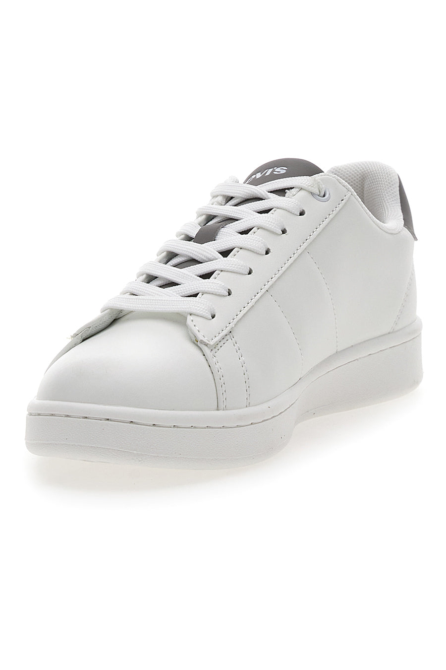 Sneakers Bianche con Dettagli Argento Levi's VAVE0201S