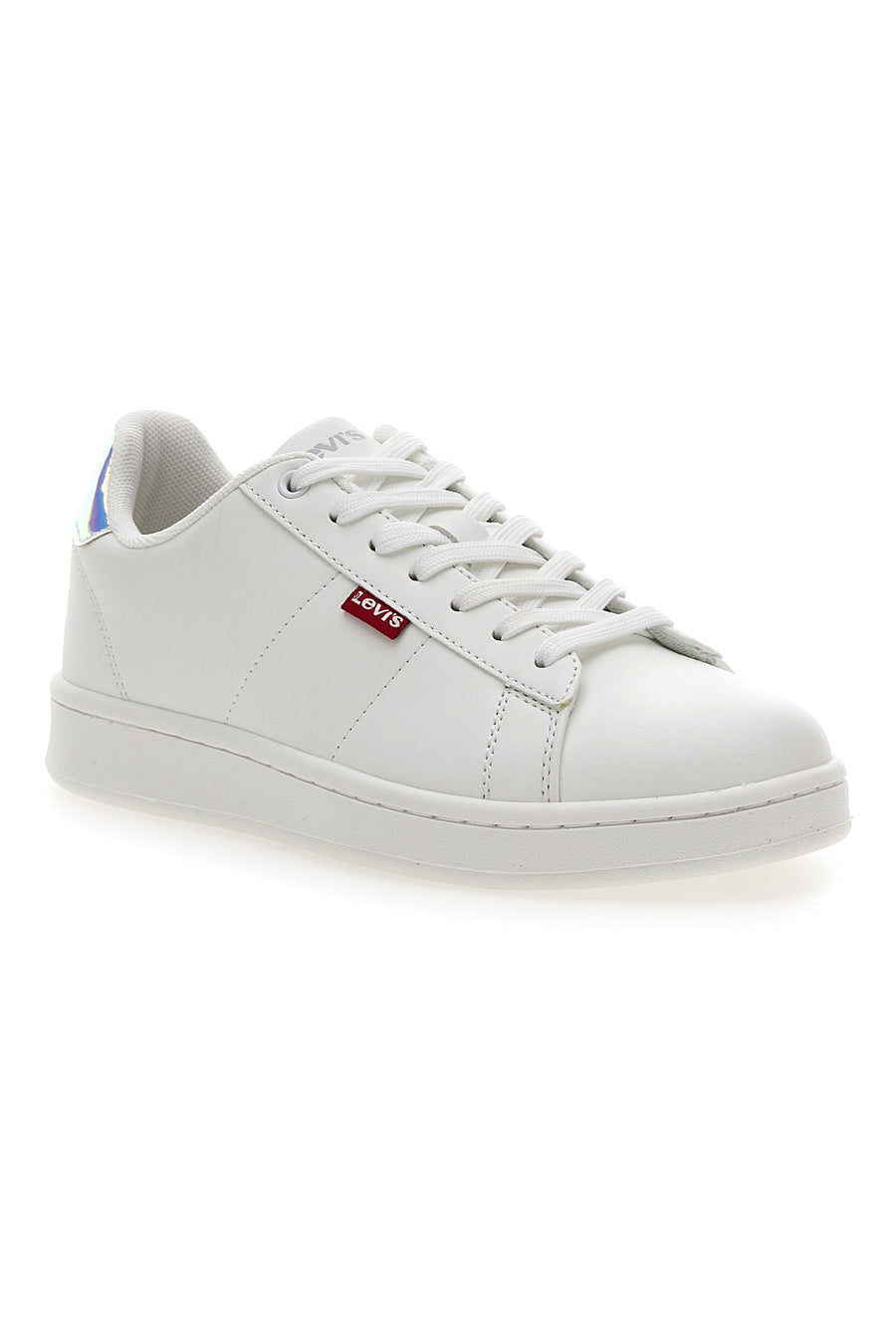 Sneakers Bianche Con Lacci da Donna Levi's VAVE0201S