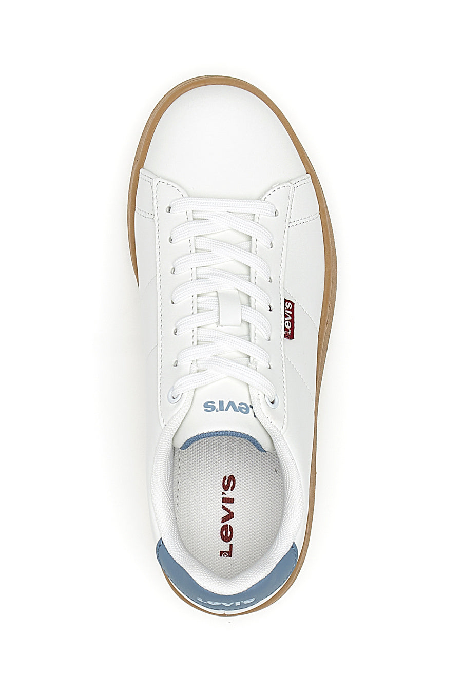 Sneakers Bianche con Suola a Contrasto Levi's VAVE0201S