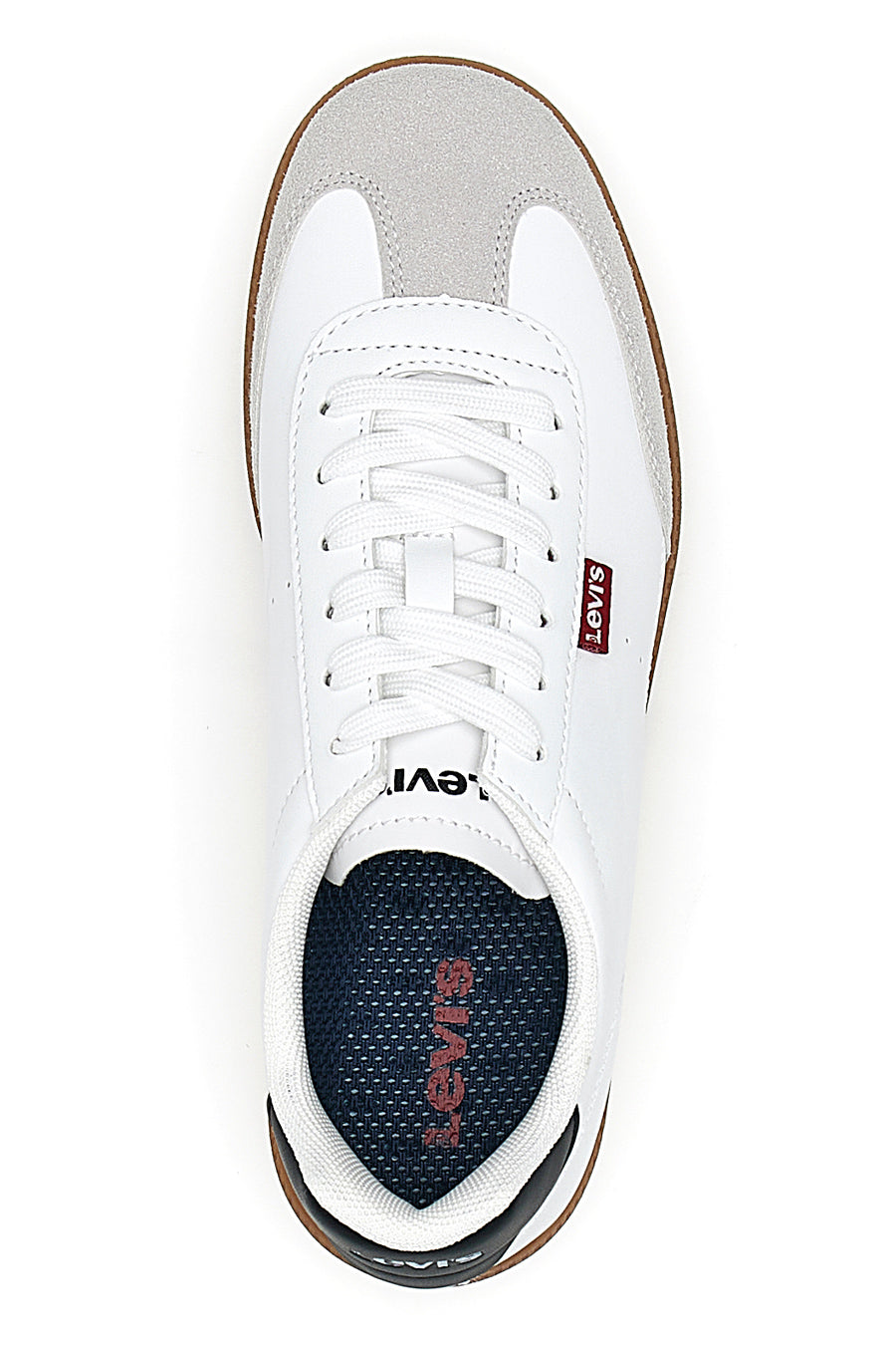 Sneakers bianche con lacci LEVI'S JACKSON