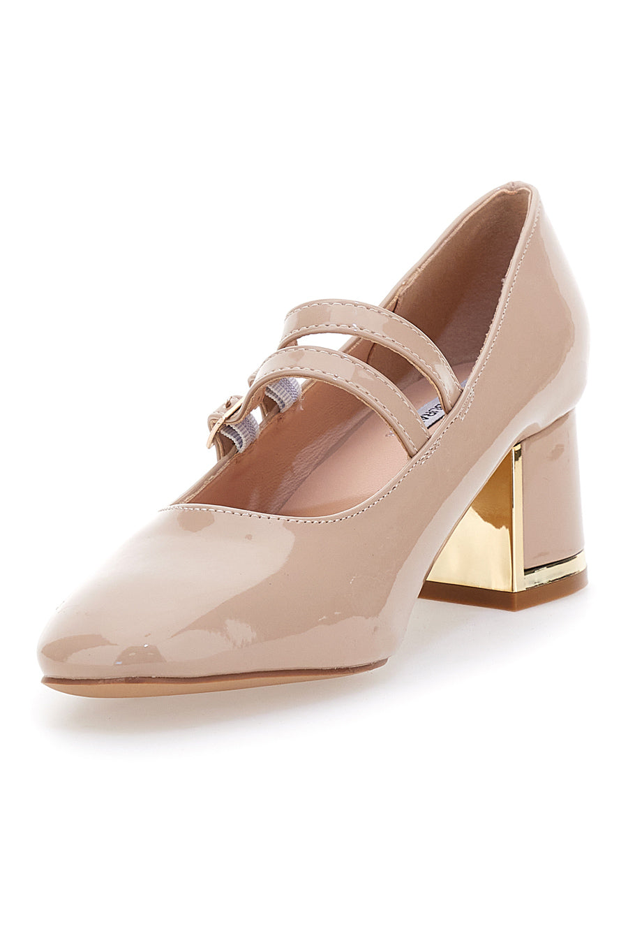 Mary Jane Beige Dekolleté mit Blockabsatz MARIELLA BURANI 50810514