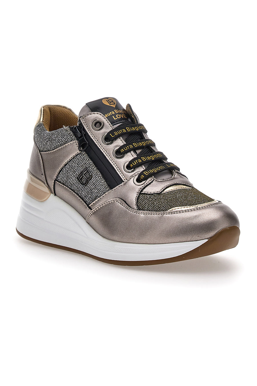 Sneakers Taupe Con Platform LAURA BIAGIOTTI 87718990