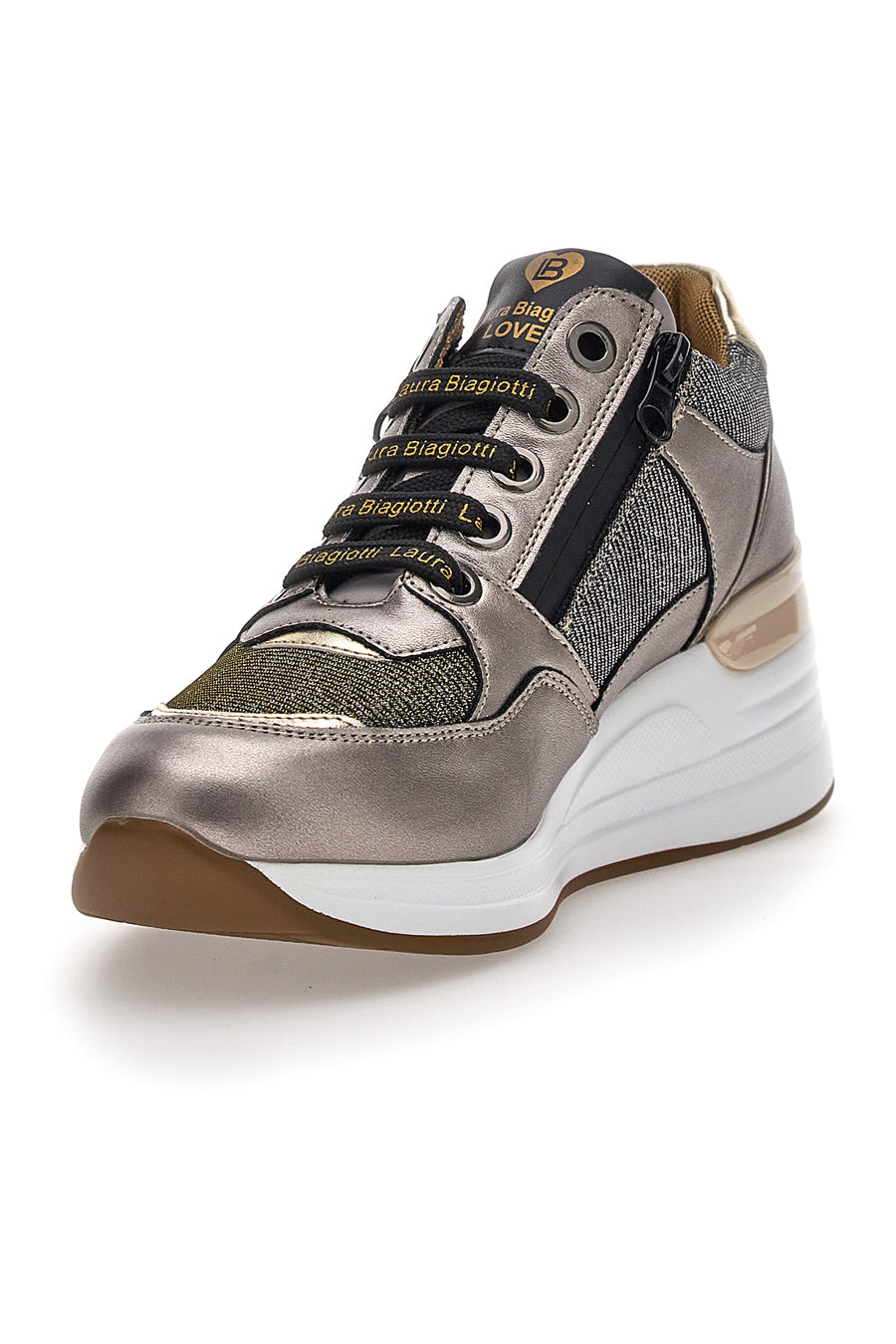 Sneakers Taupe Con Platform LAURA BIAGIOTTI 87718990