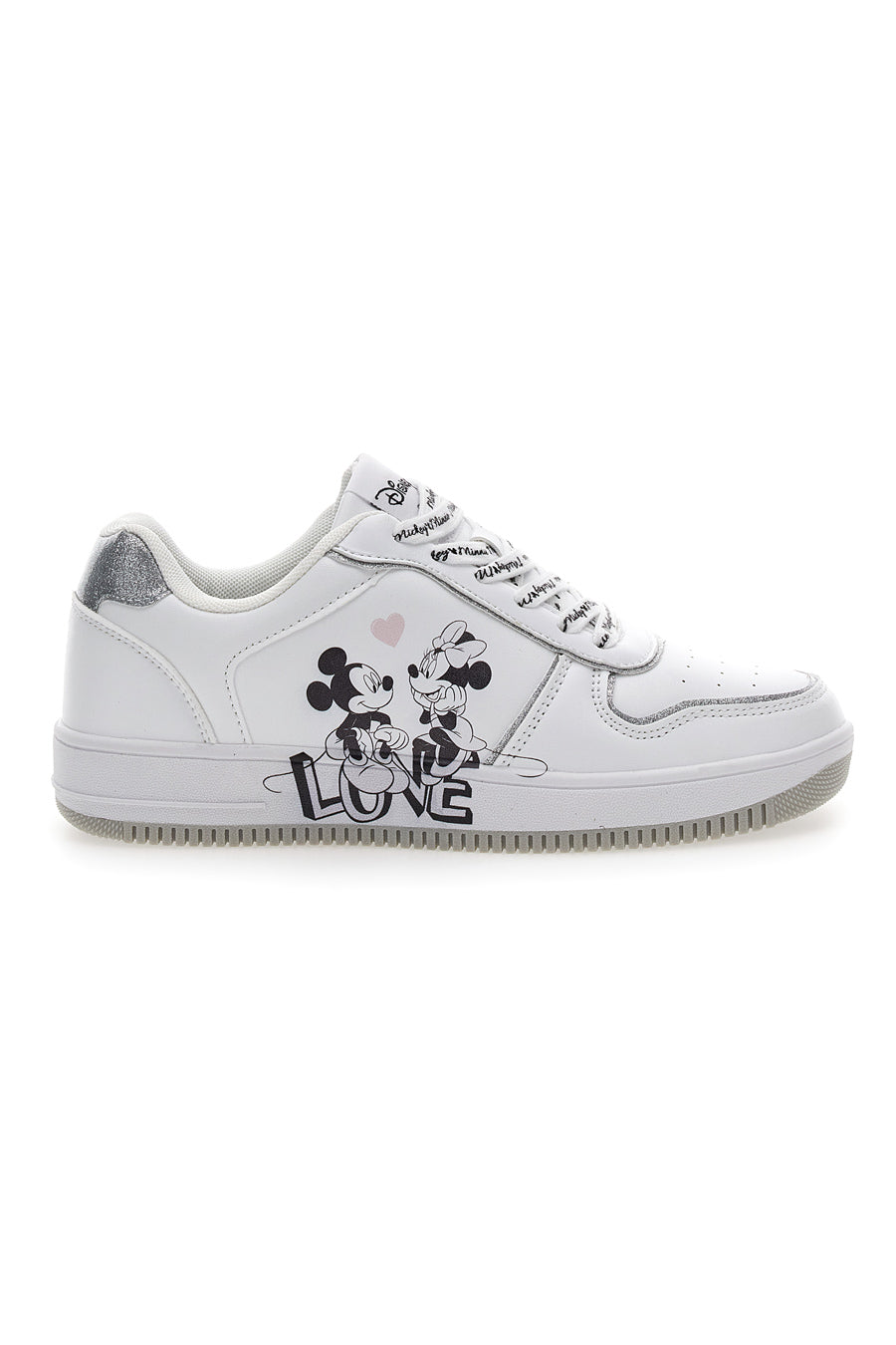 Sneakers Bianche con stampa Disney D2010392S02