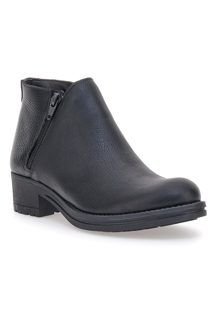 Stivaletti Ankle Boots Neri In Vera Pelle Made In Italy Pittarello Elite N89